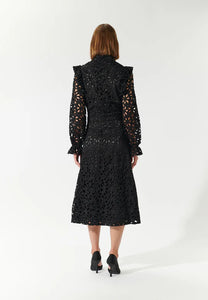 Dea Kudibal Divina Lace Dress in Balck