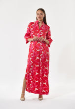 Load image into Gallery viewer, Dea Kudibal Helga Silk Dress in Hazel Berry
