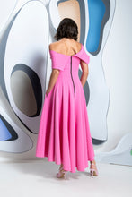 Load image into Gallery viewer, Kevan Jon Kristina Flare Dress in Pink
