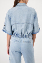 Load image into Gallery viewer, Monari Light Denim Jacket
