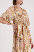 Load image into Gallery viewer, Monari Maxi Dress with Paisley Pattern
