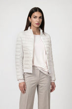 Load image into Gallery viewer, Monari Quilted Jacket with Neoprene in Pearly
