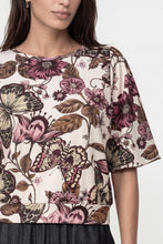 Load image into Gallery viewer, Monari Sweatshirt with Floral Pattern Antique White Pattern
