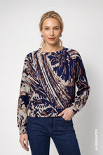 Load image into Gallery viewer, Monari Jumper with Paisley Jacquard
