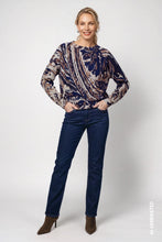 Load image into Gallery viewer, Monari Jumper with Paisley Jacquard
