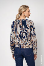 Load image into Gallery viewer, Monari Jumper with Paisley Jacquard
