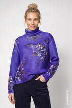 Load image into Gallery viewer, Monari Knitted Jumper with Floral Pattern
