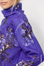 Load image into Gallery viewer, Monari Knitted Jumper with Floral Pattern
