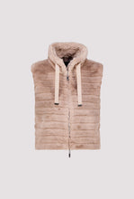Load image into Gallery viewer, Monari Faux Fur Waistcoat with Stripes
