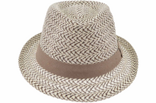 Load image into Gallery viewer, Seeberger Papermix Braid Fedora
