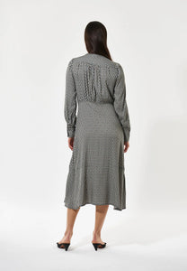 Dea Kudibal Rumer Dress with High Cuffs in Shiro
