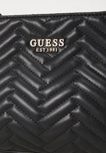 Guess Anning Quilted Shopper in Black