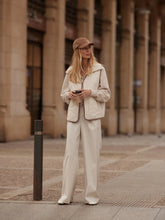 Load image into Gallery viewer, Varley Lori Reversible Gilet in Ash Taupe/ Birch
