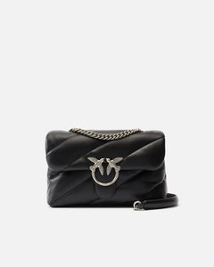 Pinko Classic Love Bag Puff Maxi Quilt in Black