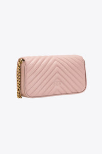 Pinko Mini Love Click Baguette Chevron