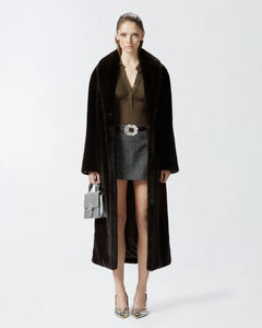 Pinko Comore Fur Coat