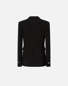 Pinko Grenoble Cady Blazer with Metal Buttons