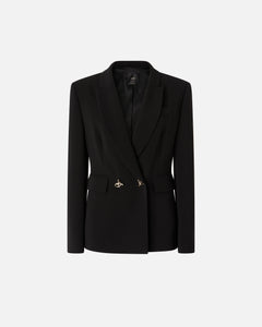 Pinko Grenoble Cady Blazer with Metal Buttons