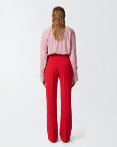 Pinko Paris Trousers in Red