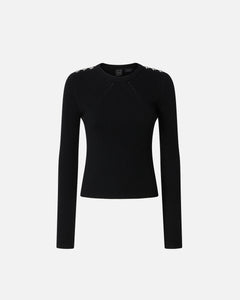 Pinko Ribbed Wool Sweater