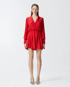 Pinko Melun Dress in Red