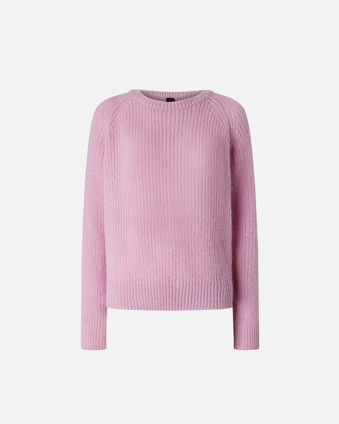 Pinko Boat-Neck Sweater in Pink