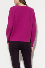 Load image into Gallery viewer, Luisa Cerano Fine knit Sweater with Boxy Fit in Pink
