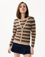 Load image into Gallery viewer, Leo &amp; Ugo Twin-Set Navy/Beige
