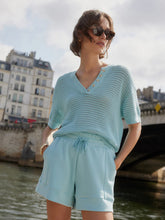 Load image into Gallery viewer, Varley Callie Knit Jumper in Porcelain Blue
