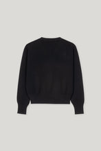 Load image into Gallery viewer, Luisa Cerano Sweater with Button Detail in Black
