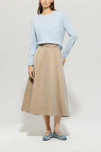 Luisa Cerano Cashmere-blend Sweater in Sky Blue