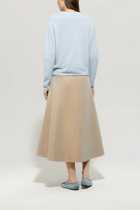 Luisa Cerano Cashmere-blend Sweater in Sky Blue