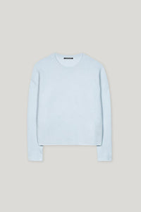 Luisa Cerano Cashmere-blend Sweater in Sky Blue