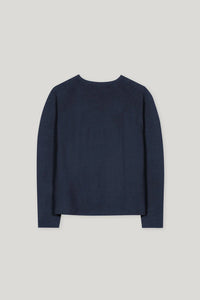 Luisa Cerano V-sweater in Navy