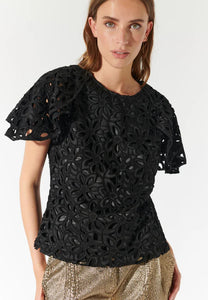 Dea Kudibal Delilah Lace Top in Black