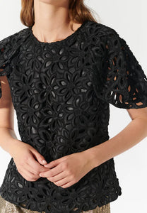 Dea Kudibal Delilah Lace Top in Black