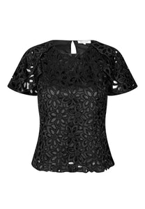 Dea Kudibal Delilah Lace Top in Black