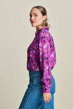 Load image into Gallery viewer, Pom Milly Featherfest Cactus Pink Blouse
