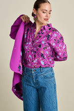 Load image into Gallery viewer, Pom Milly Featherfest Cactus Pink Blouse
