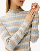 Load image into Gallery viewer, Leo &amp; Ugo Sweater Blue/Beige
