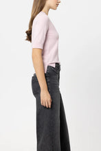 Load image into Gallery viewer, Luisa Cerano Half-Sleeve Fine Knit Sweater
