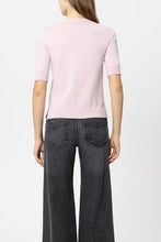 Load image into Gallery viewer, Luisa Cerano Half-Sleeve Fine Knit Sweater
