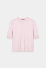 Load image into Gallery viewer, Luisa Cerano Half-Sleeve Fine Knit Sweater
