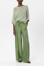 Load image into Gallery viewer, Luisa Cerano Mouline-Look Sweater in Green
