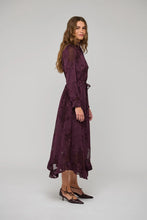 Load image into Gallery viewer, Dea Kudibal Lycia Dress in Flora Berry Wine

