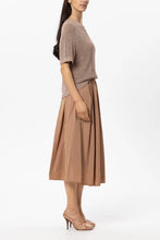 Load image into Gallery viewer, Luisa Cerano Linen Blend Sweater in Nude
