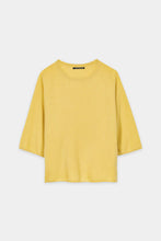 Load image into Gallery viewer, Luisa Cerano Cashmere Blend Sweater in Signal Yellow

