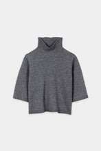 Load image into Gallery viewer, Luisa Cerano Wool-Blend TurtleNeck in Grey
