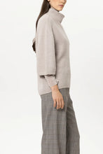 Load image into Gallery viewer, Luisa Cerano Turtleneck Sweater in Pearl
