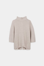 Load image into Gallery viewer, Luisa Cerano Turtleneck Sweater in Pearl
